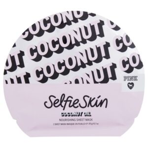 Pink Selfie Skin Coconut Oil Sheet Mask    1 pc