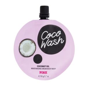 Pink Coco Wash Coconut Oil Cream Body Wash   Travel Size 50 ml