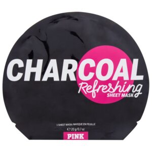 Pink Charcoal Refreshing Sheet Mask    1 pc
