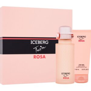 Kinkekomplekt Iceberg Twice Rosa EDT naistele125 ml + Ihupiim100 ml