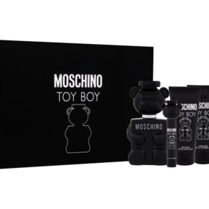 Kinkekomplekt Moschino Toy Boy  EDP meestele 100 ml + EDP 10 ml + Aftershave palsam 100 ml + Dušigeel 100 ml