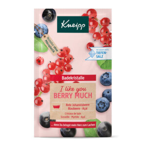 Kneipp Mineral Bath Salt I Like You Berry Much   Redcurrant, Blueberry & Acai 60 g