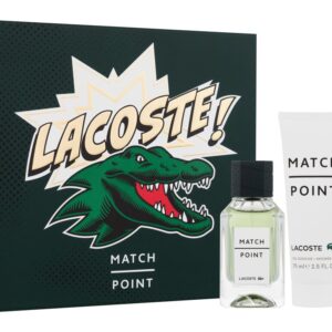 Kinkekomplekt Lacoste Match Point  EDT meestele 50 ml + dušigeel 75 ml
