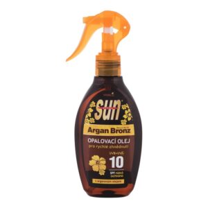 Vivaco Sun Argan Bronz Suntan Oil   SPF10 200 ml