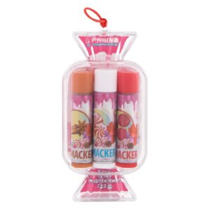Lip Smacker Candy  Lip Balm Candy 4 g + Lip Balm Candy 4 g Peppermint Dreams + Lip Balm Candy 4 g Cranberry Icicles Snowflake Cinnamon  4 g
