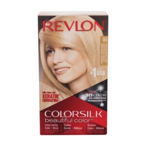 Revlon Colorsilk Beautiful Color Colorsilk Beautiful Color 59,1 ml + Developer 59,1 ml + Conditioner 11,8 ml + Applicator + Gloves 04 Ultra Light Natural Blonde  59,1 ml