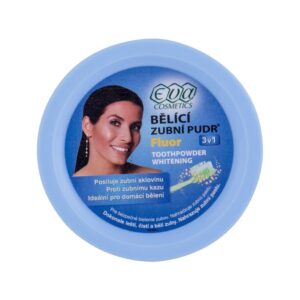 Eva Cosmetics Whitening Toothpowder Fluor   3in1 30 g