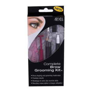 Ardell Brow Grooming Kit  Brightening Underbrow Pencil 2,3 g + Razor 1 pc + Scissors 1 pc + Brush 1 pc   2,3 g
