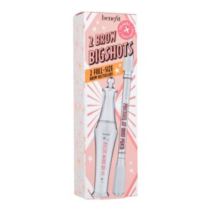 Benefit 2 Brow Bigshots  Gel 24-HR Brow Setter 7 ml + Precisely, My Brow Pencil 4 Warm Deep Brown 0,08 g Clear  7 ml