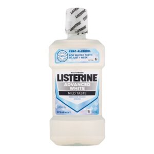Listerine Advanced White Mild Taste Mouthwash    500 ml