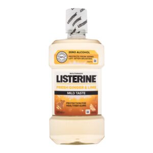 Listerine Fresh Ginger & Lime Mild Taste Mouthwash    500 ml