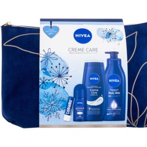 Nivea Creme Care  Body Milk 400 ml + Shower Gel Creme Care 250 ml + Antiperspirant Protect & Care 50 ml + Labello Original 4,8 g + Cosmetic Bag   400 ml