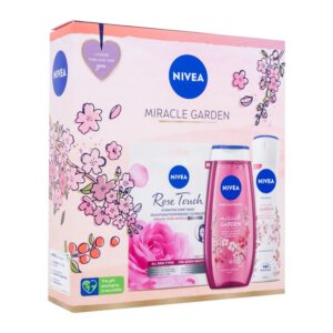 Nivea Miracle Garden  Shower Gel Miracle Garden 250 ml + Deodorant Miracle Garden Cherry Blossom 150 ml + Face Mask Rose Touch 1 pc   250 ml