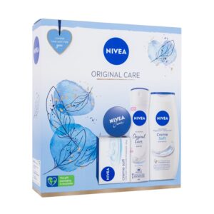 Nivea Original Care  Shower Gel Creme Soft 250 ml + Antiperspirant Original Care 150 ml + Creme Soft 100 g + Creme 30 ml   250 ml