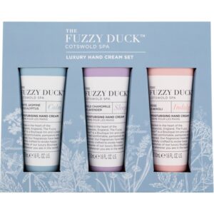 Baylis & Harding The Fuzzy Duck Cotswold Spa kätekreem  The Fuzzy Duck Cotswold Spa Calm 50 ml + kätekreem  The Fuzzy Duck Cotswold Spa Sleep 50 ml + kätekreem The Fuzzy Duck Cotswold Spa Indulge 50 ml