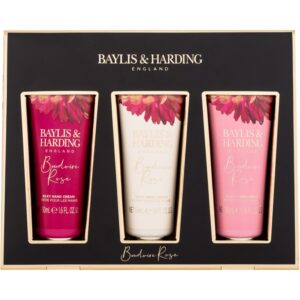 Baylis & Harding Boudoire Rose Gift Set Hand Cream Boudoire Rose 3 x 50 ml   50 ml