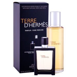 Hermes Terre d´Hermes  Perfume 30 ml täitepudel + Perfume 125 ml täitepudel