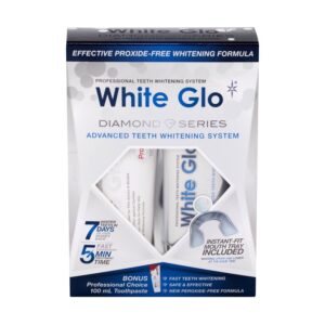 White Glo Diamond Series Advanced teeth Whitening System Whitening Gel 50 ml + Toothpaste Professional Choice 100 ml   50 ml