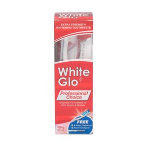 White Glo Professional Choice  Tooth Paste 100 ml + Tooth Brush 1 pc + Interdental Brush 8 pcs   100 ml