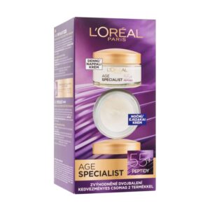 L'Oréal Paris Age Specialist 55+ Daily Facial Care 50 ml + Night Facial Care 50 ml   50 ml